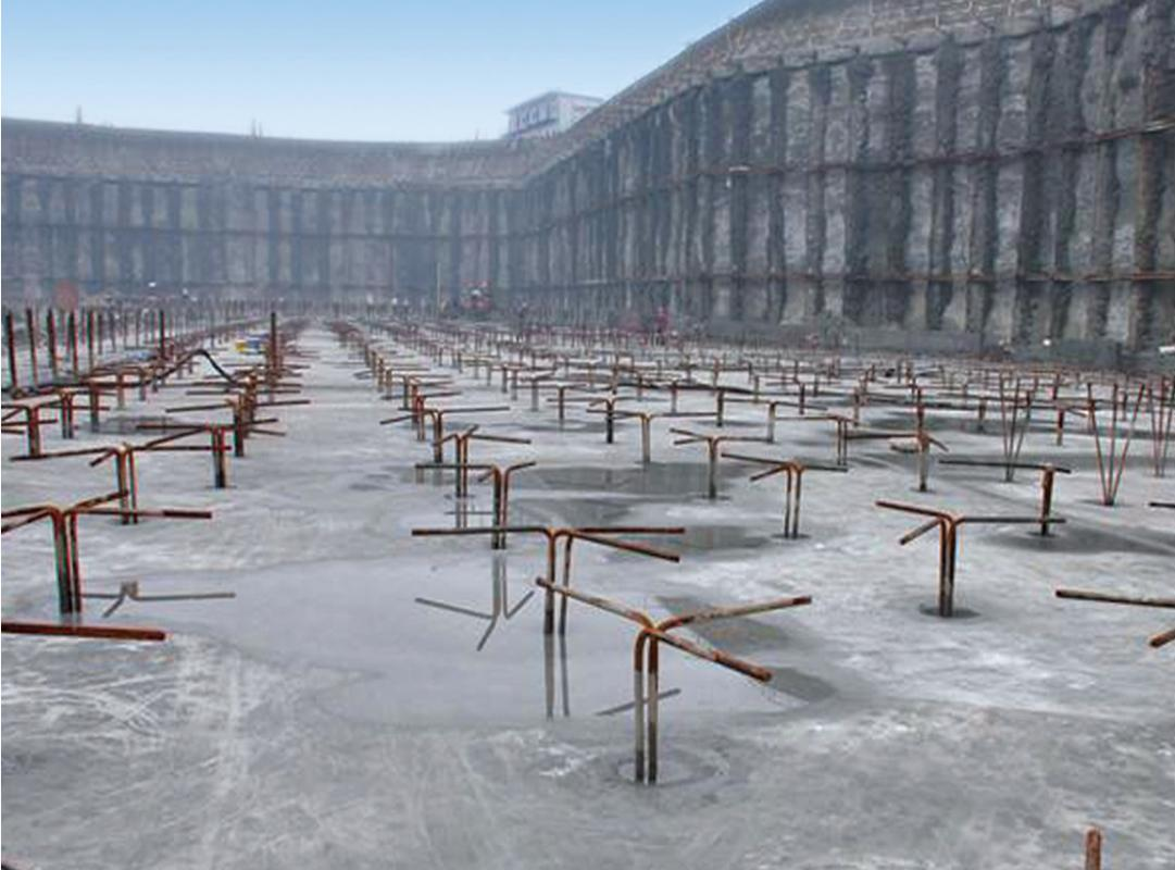 济南市聚隆广场基坑支护